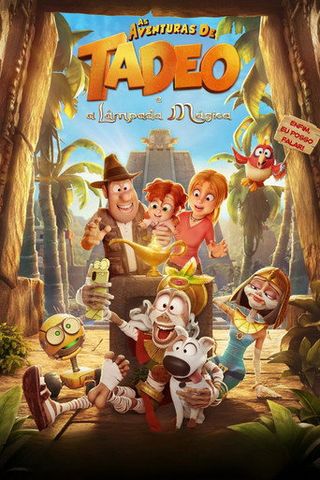 Pôster de As Aventuras de Tadeo e a Lâmpada Mágica