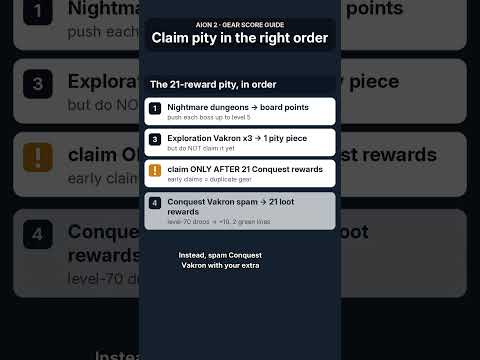 Thumbnail of AION 2's 21-Reward Pity System, Explained on YouTube